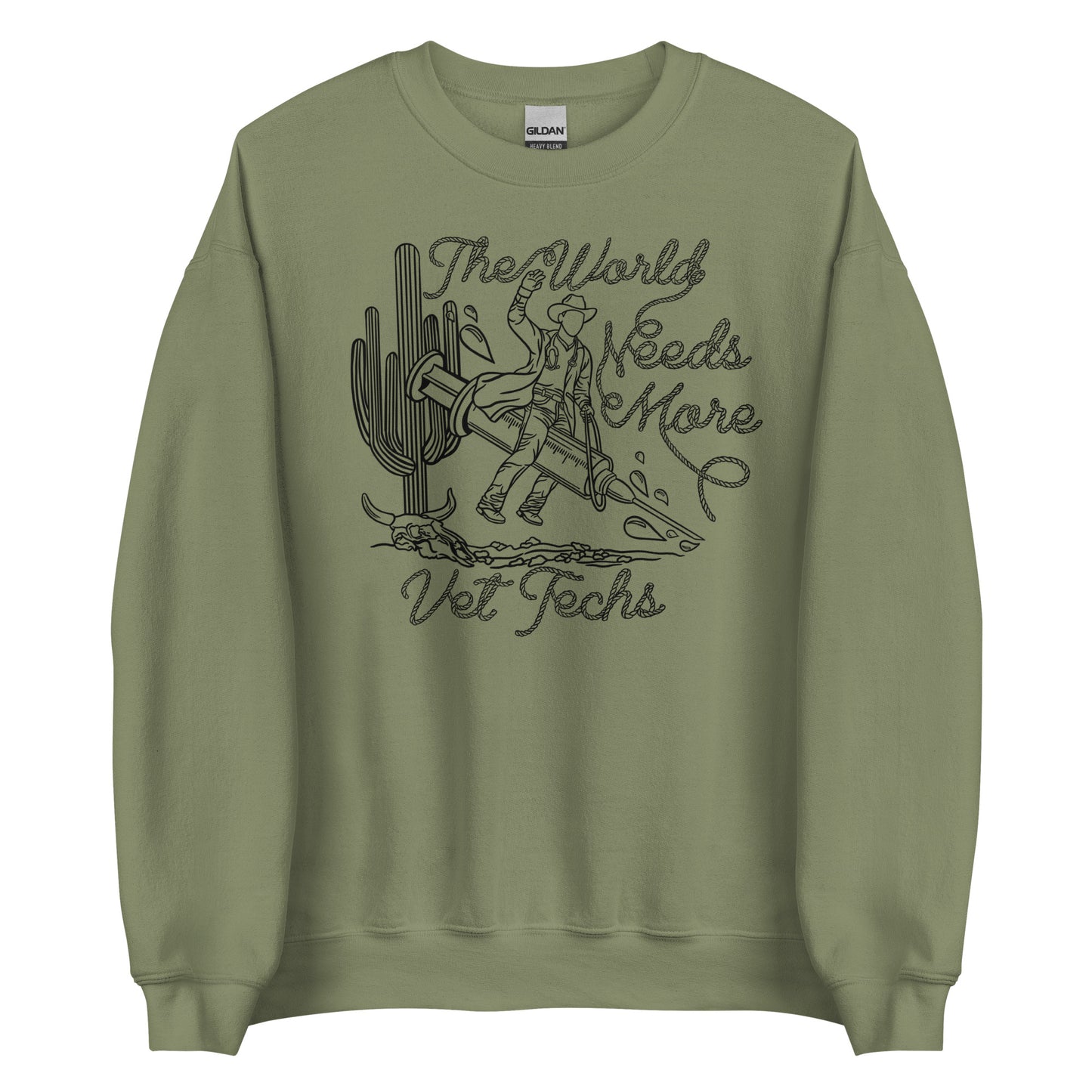 TWNM- Vet Techs Unisex Sweatshirt Light Colors