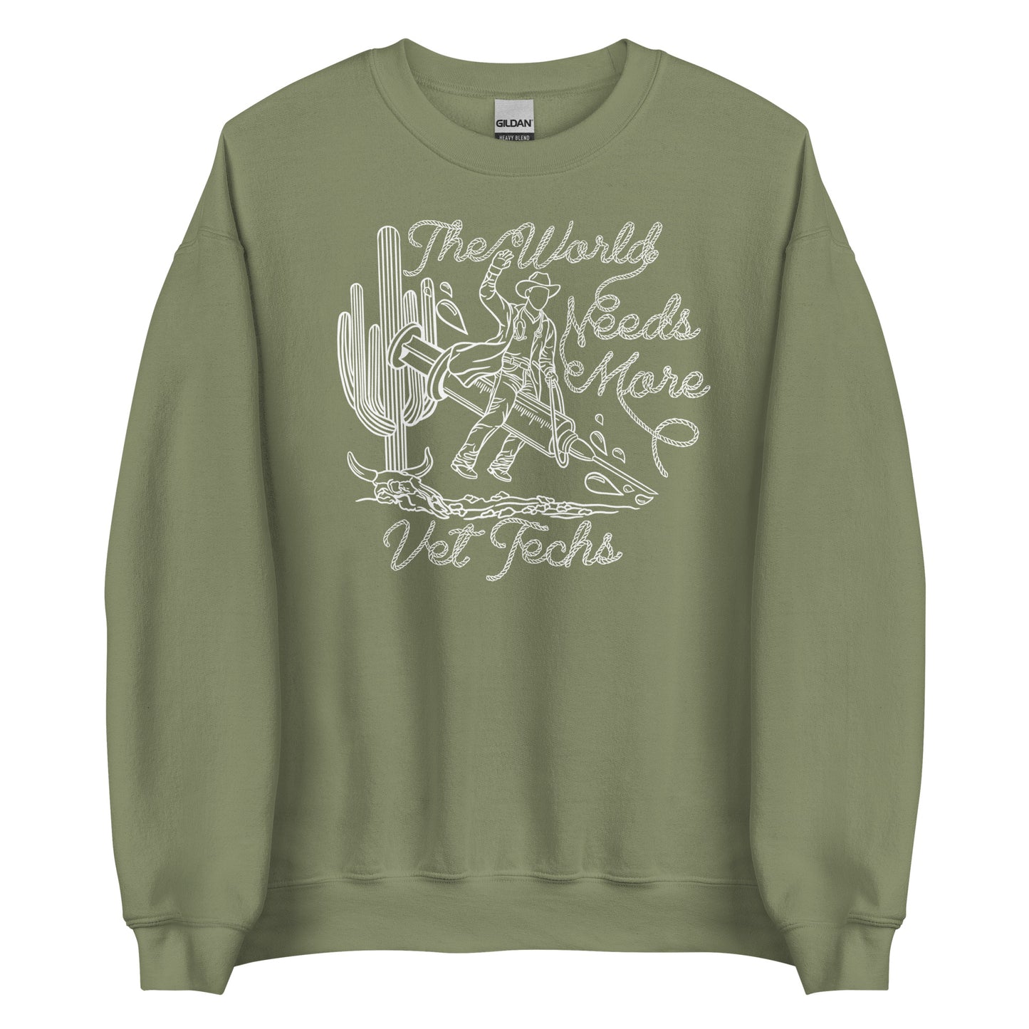 TWNM- Vet Techs Unisex Crewneck Dark Colors