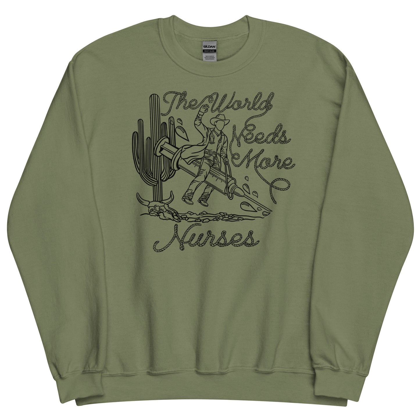 TWNM- Nurses Unisex Crewneck Light Colors