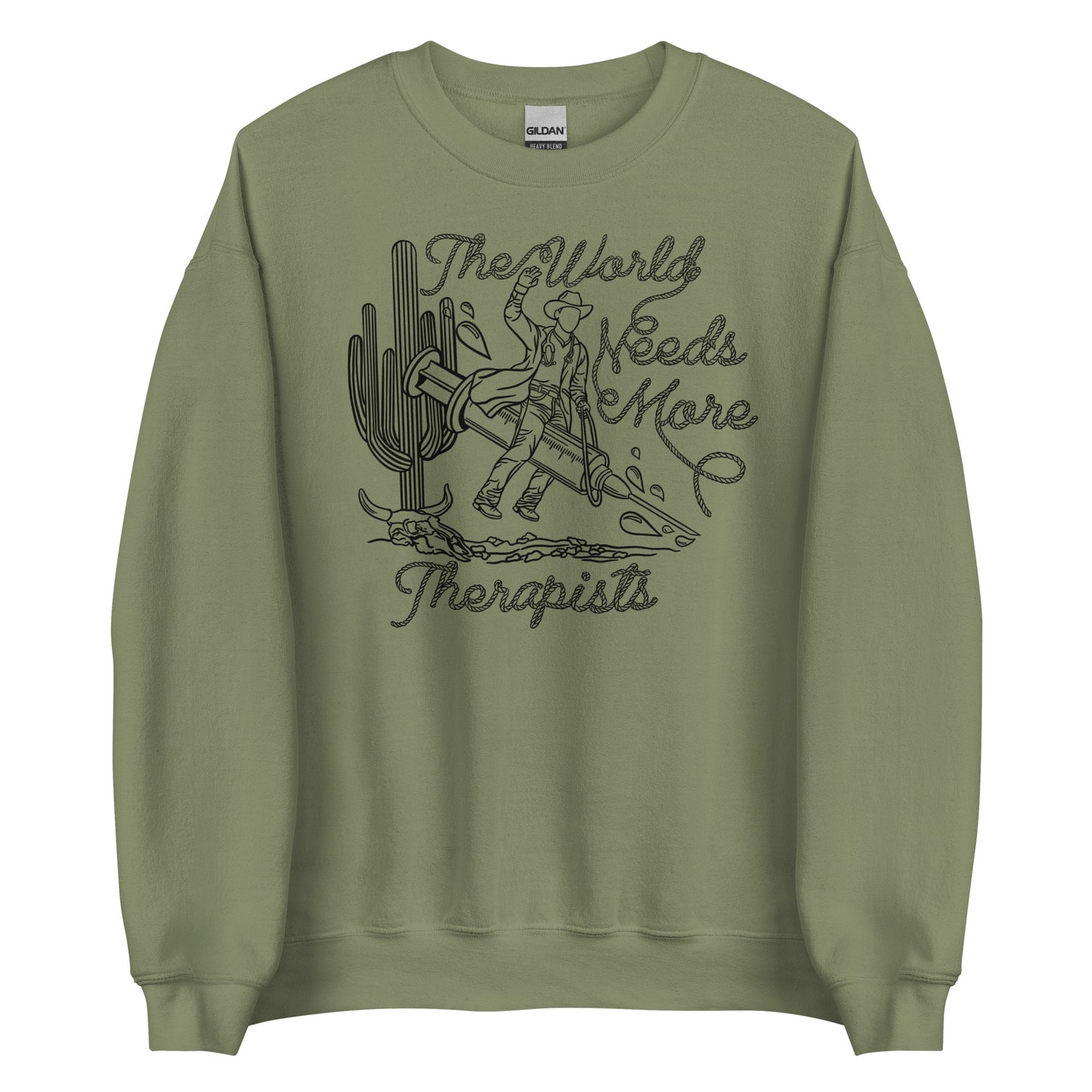 TWNM- Therapists Unisex Crewneck Light Colors