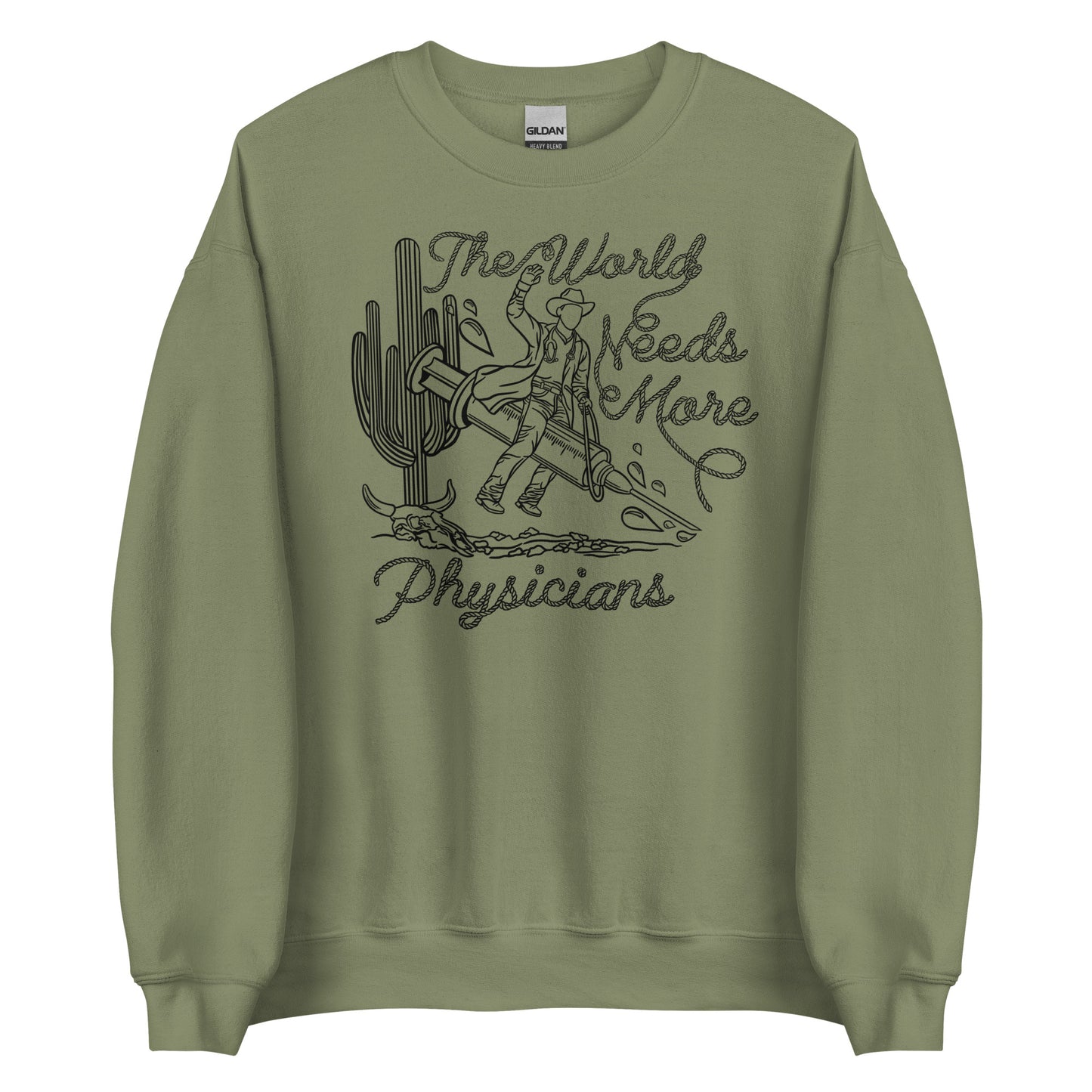 TWNM- Physicians Unisex Crewneck Light Colors