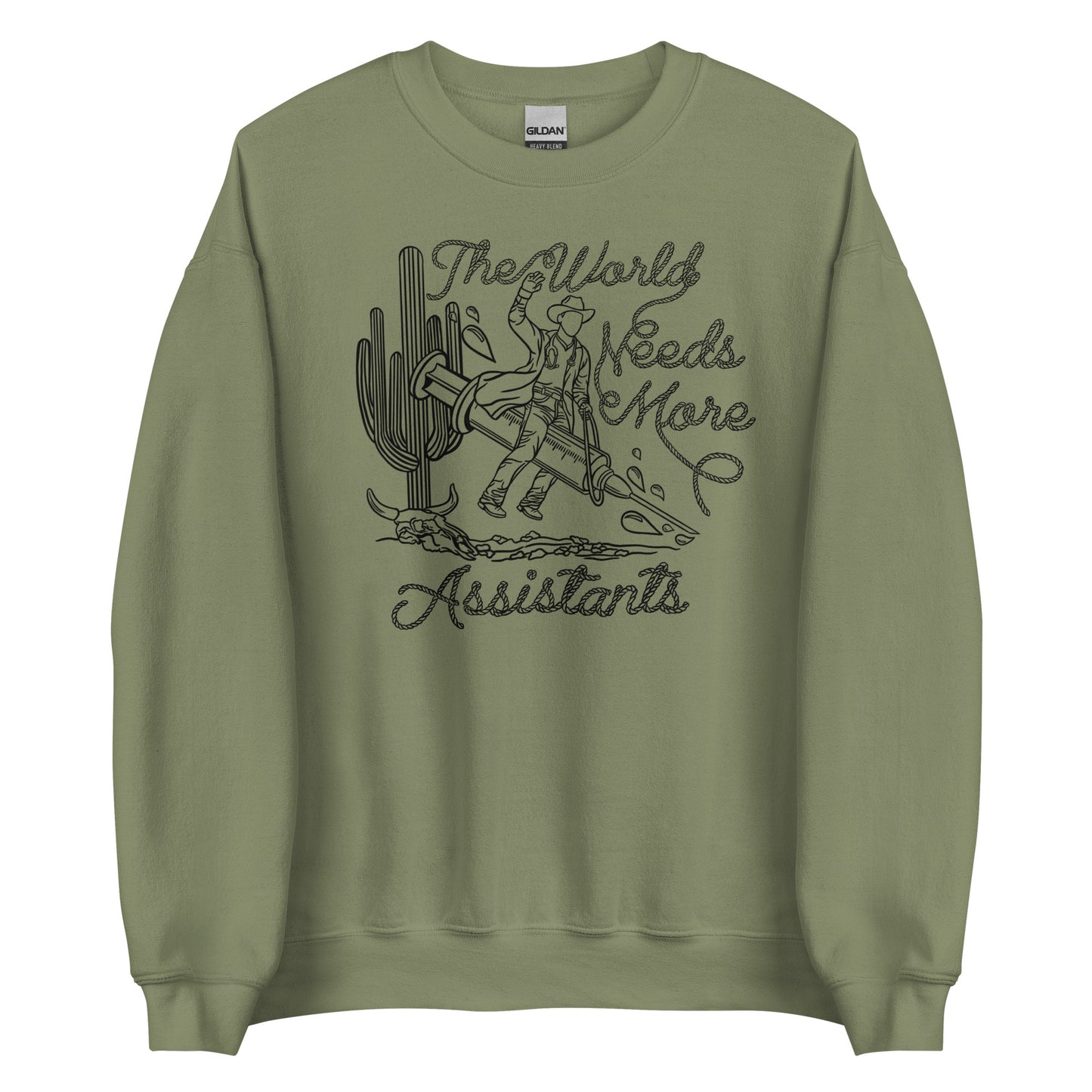 TWNM- Assistants Unisex Crewneck Light Colors