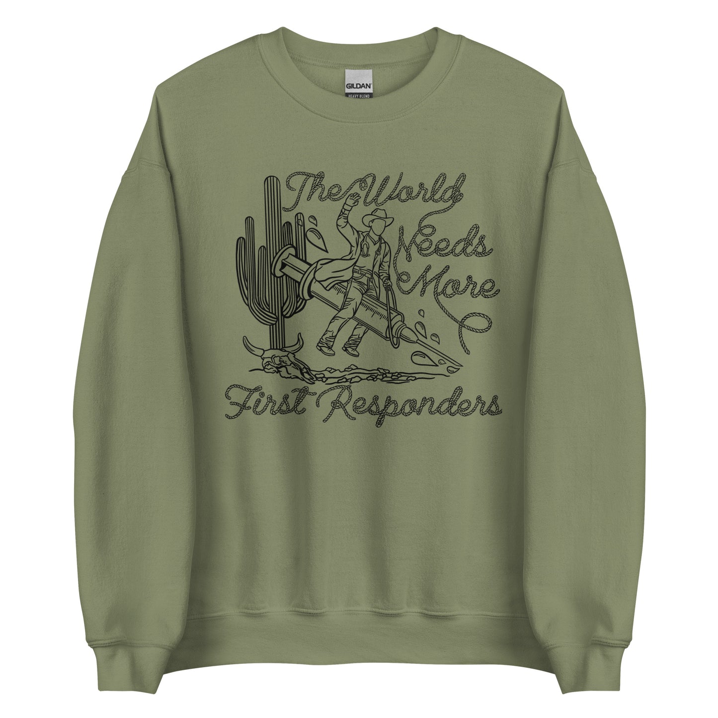 TWNM-First Responders Unisex Crewneck Light Colors