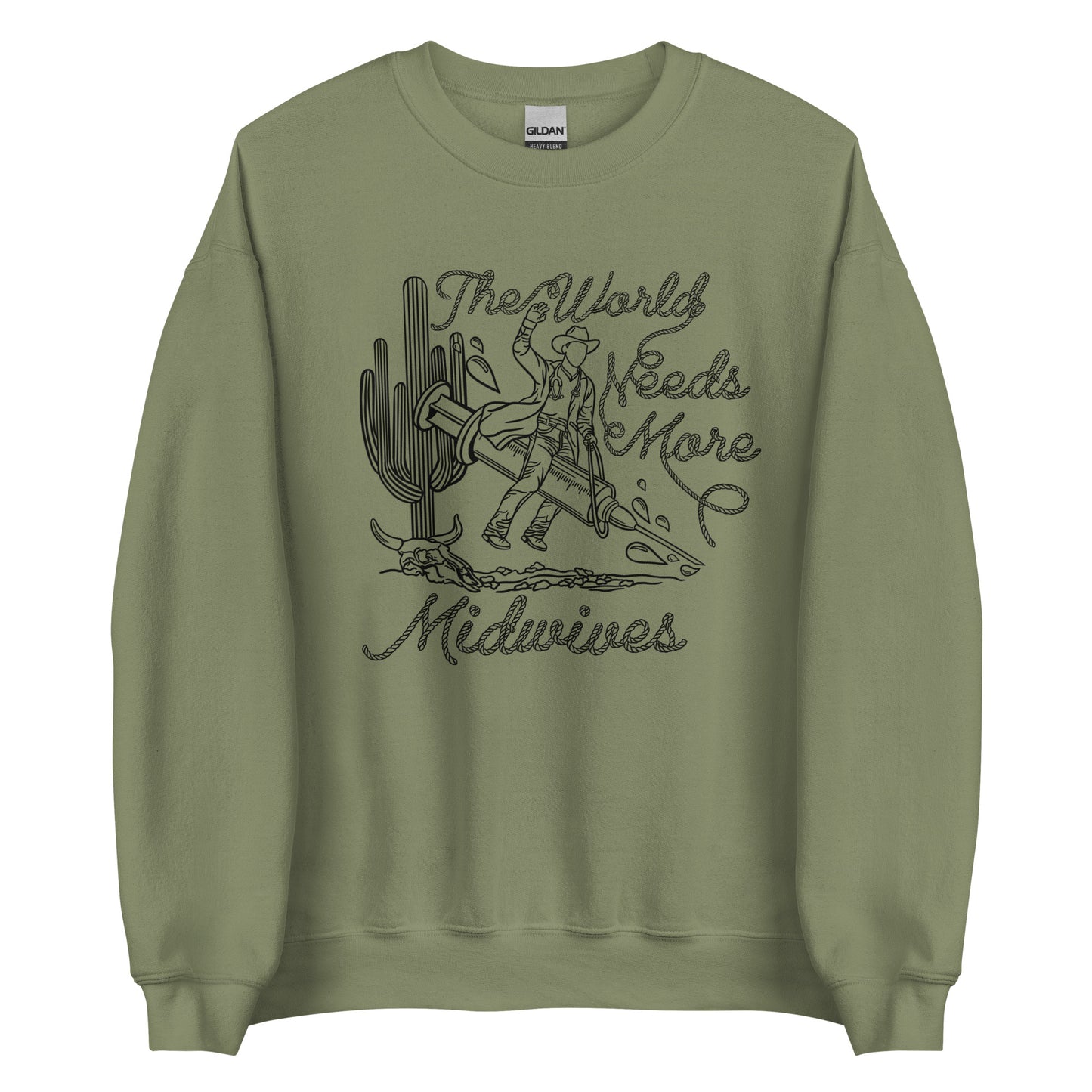 TWNM-Midwives Unisex Crewneck Light Colors