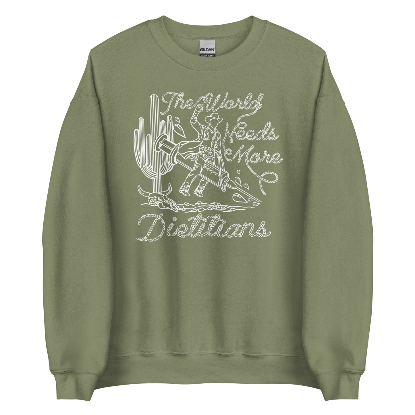 TWNM- Dietitians Unisex Crewneck Dark Colors