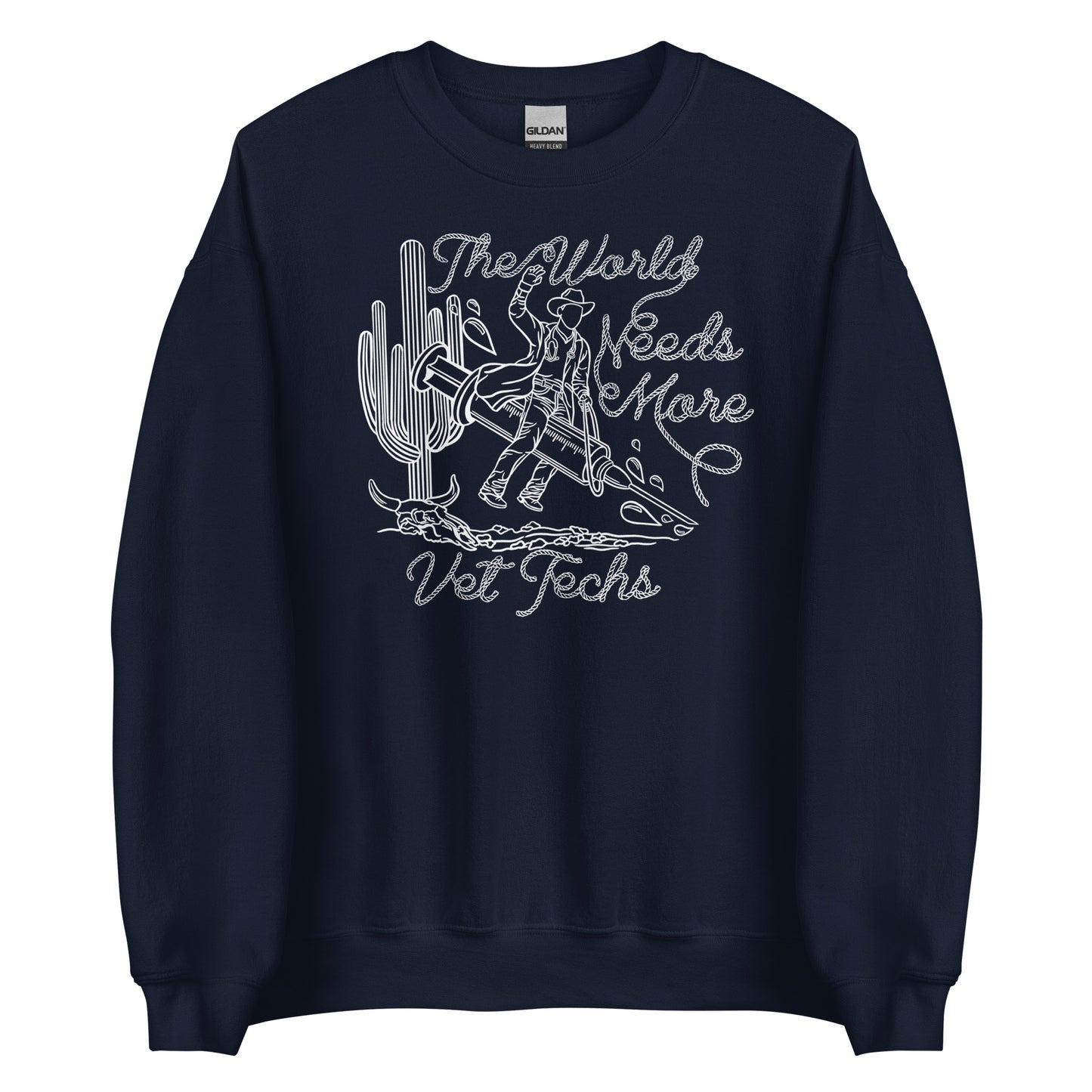 TWNM- Vet Techs Unisex Crewneck Dark Colors