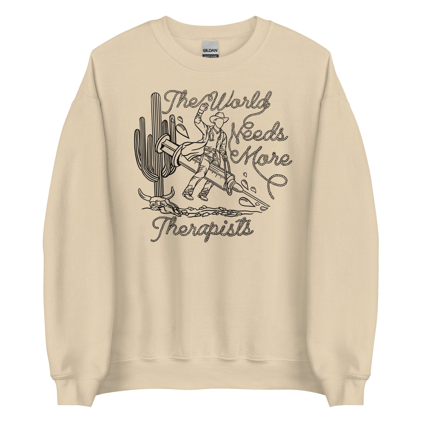 TWNM- Therapists Unisex Crewneck Light Colors