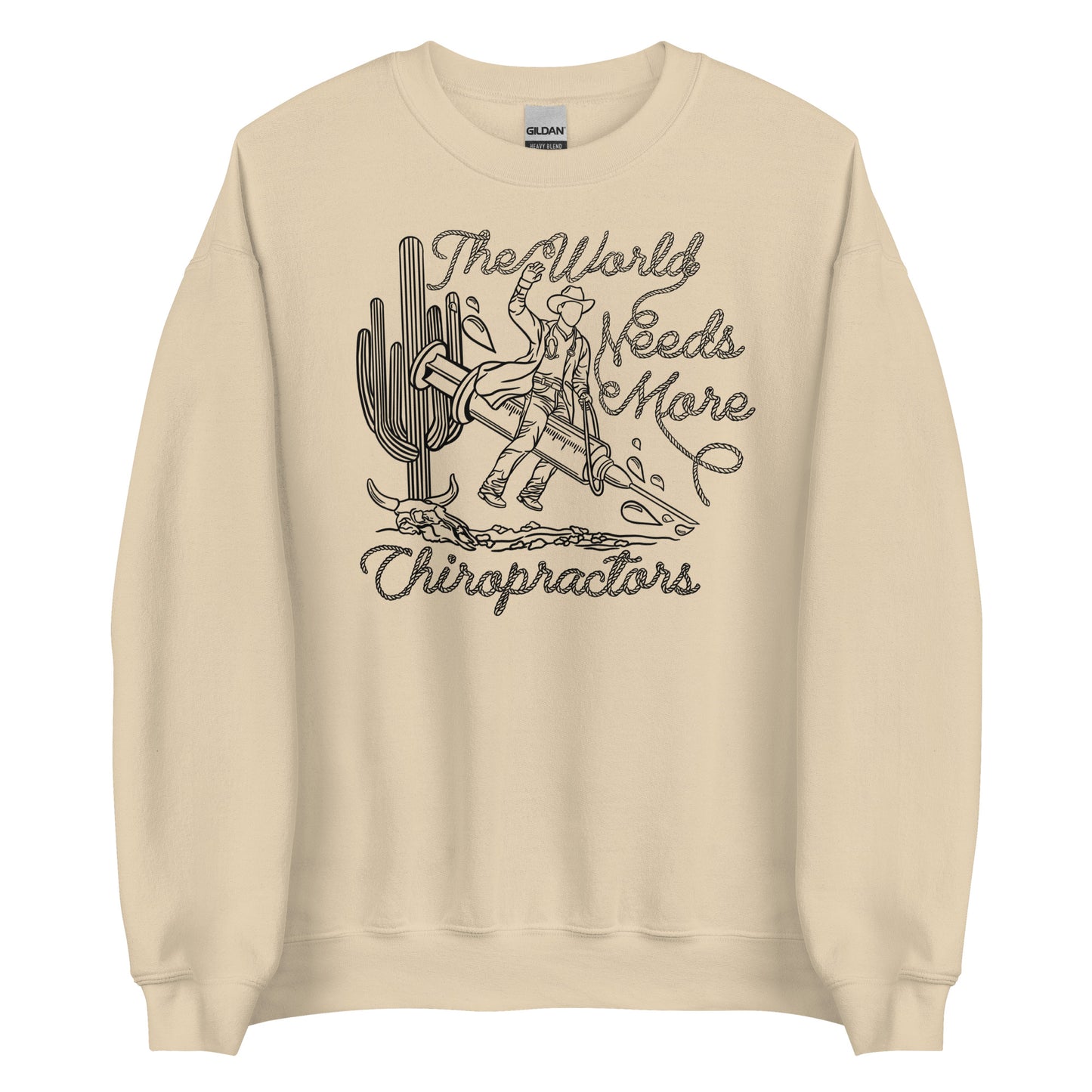 TWNM- Chiropractors Unisex Crewneck Light Colors