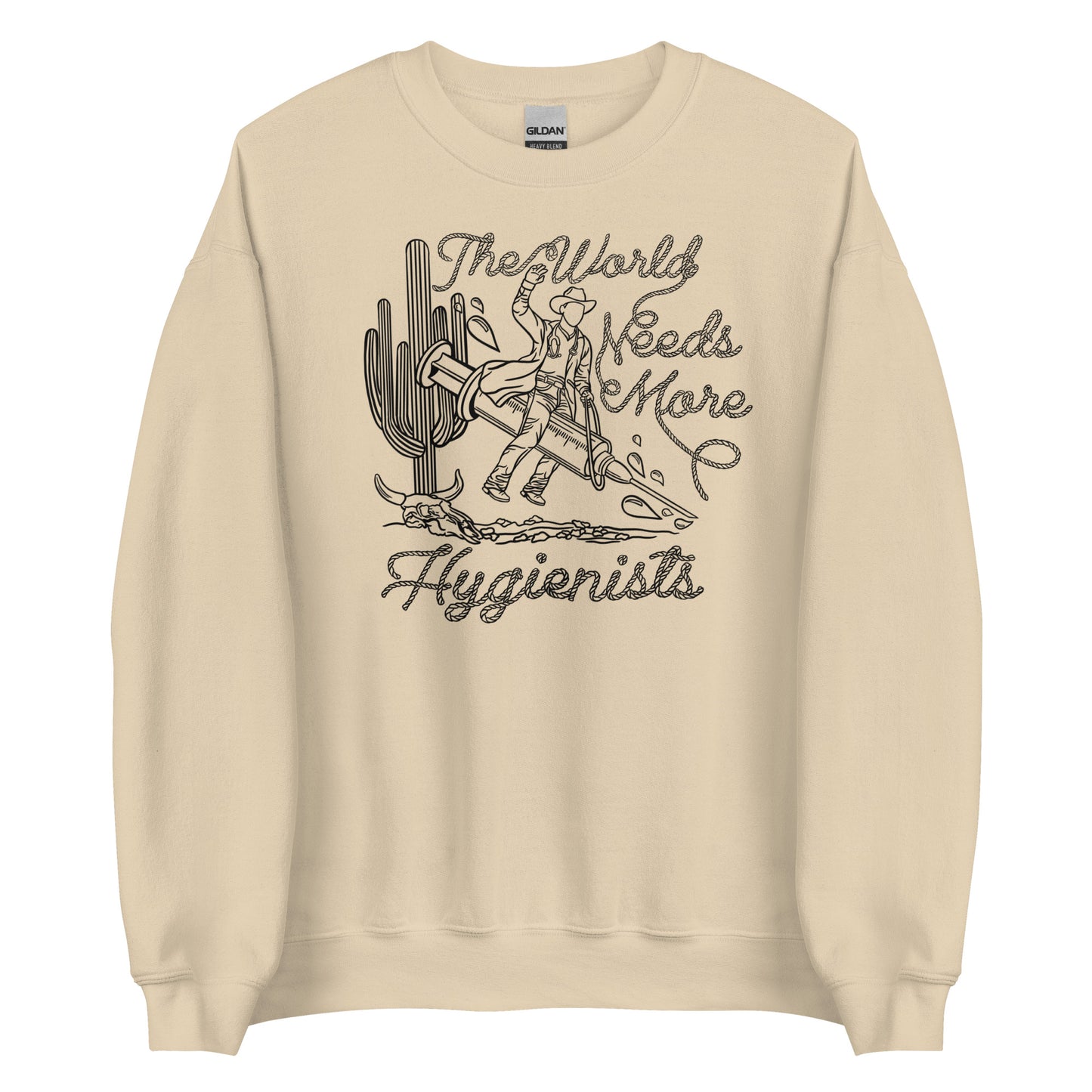 TWNM- Hygienists Unisex Crewneck Light Colors