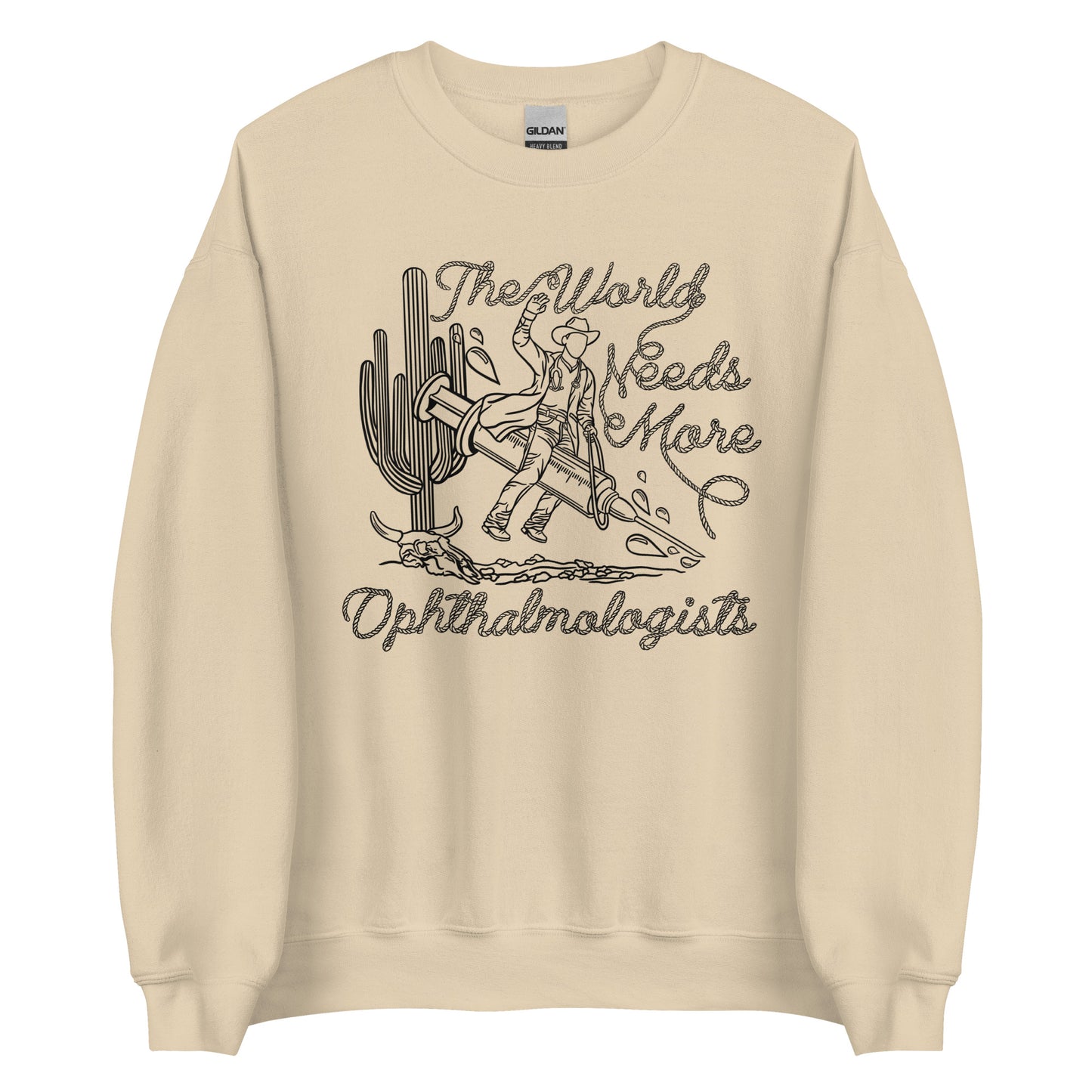 TWNM-Ophthalmologists Unisex Crewneck Dark Colors