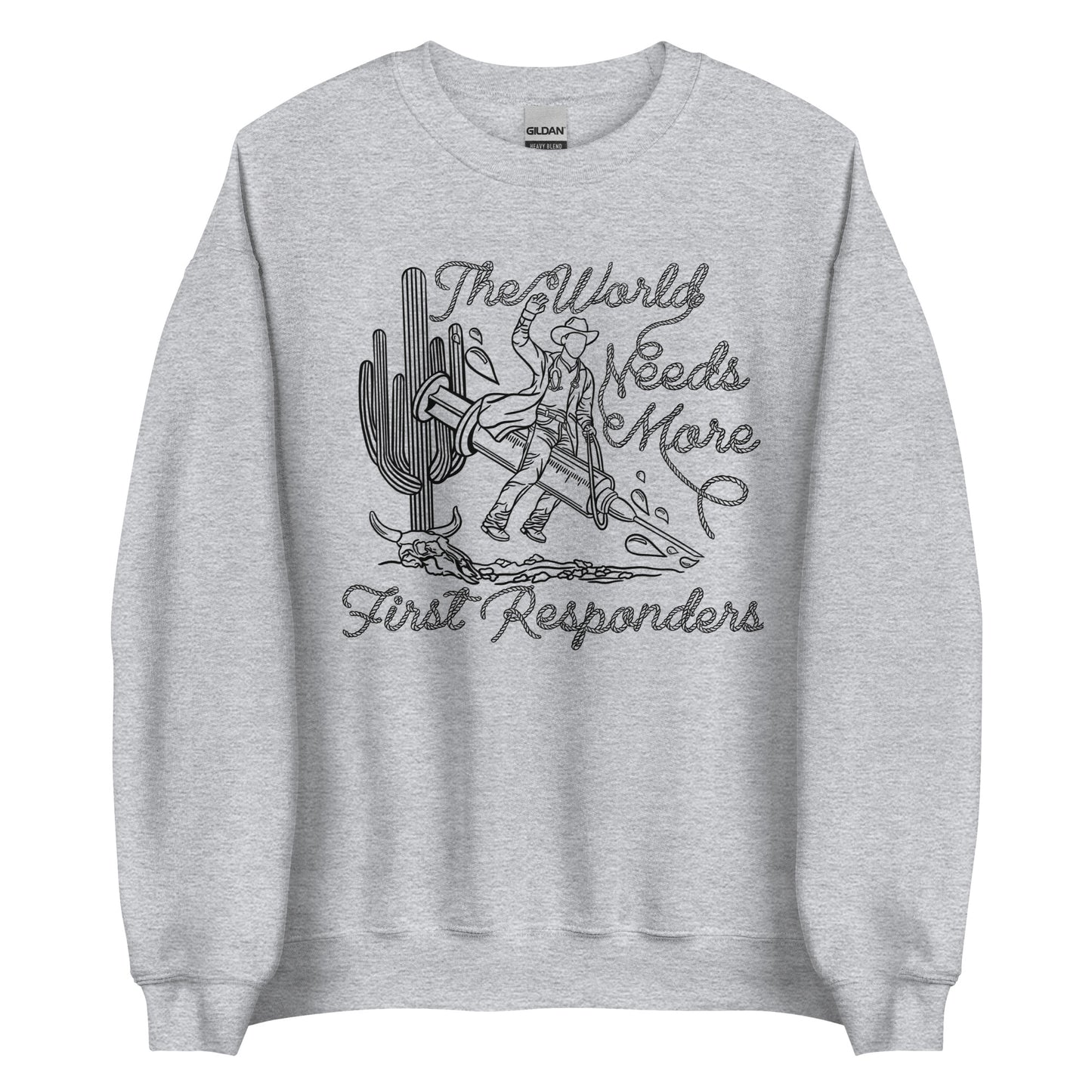 TWNM-First Responders Unisex Crewneck Light Colors