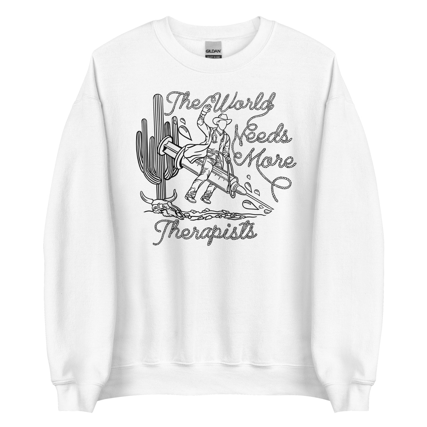 TWNM- Therapists Unisex Crewneck Light Colors