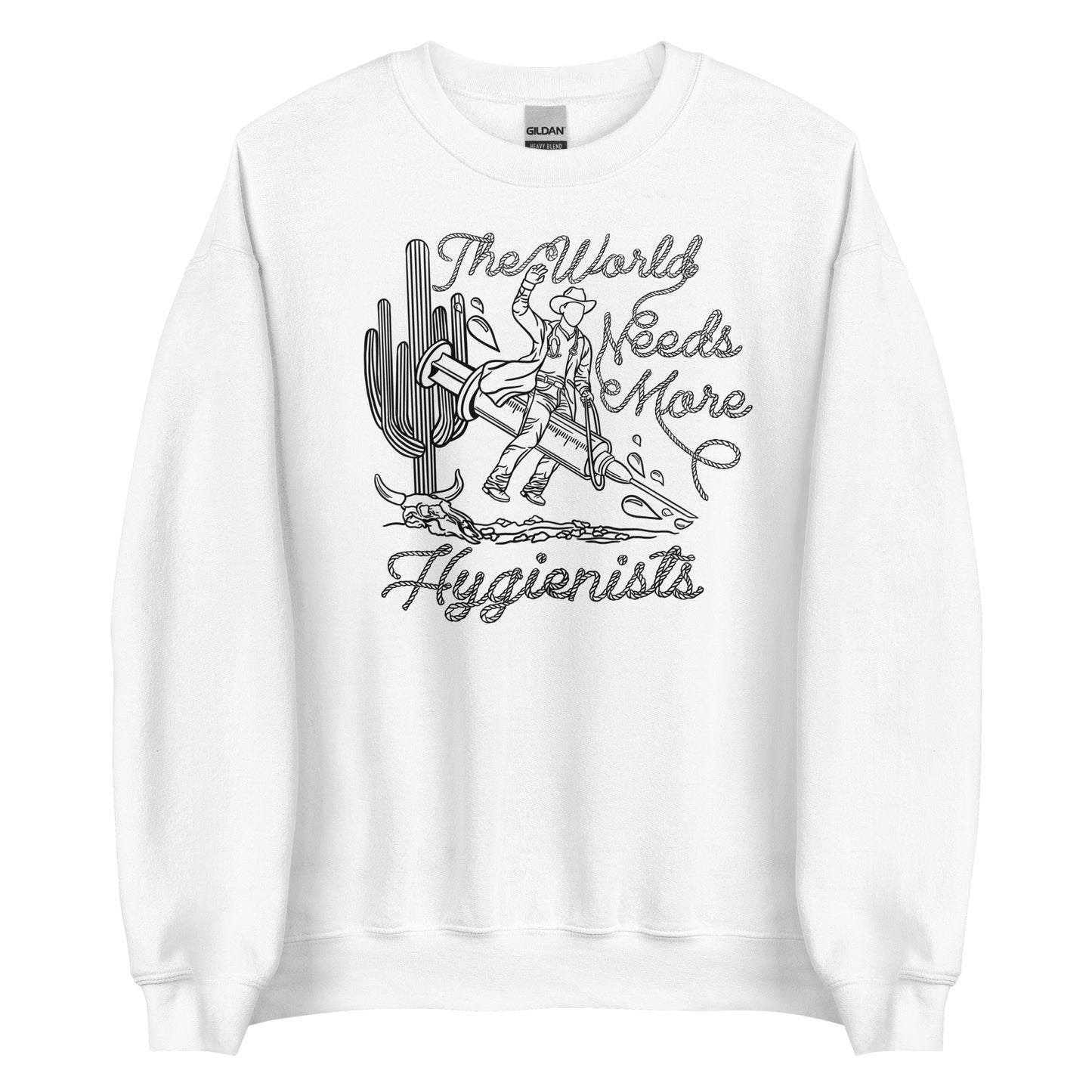 TWNM- Hygienists Unisex Crewneck Light Colors