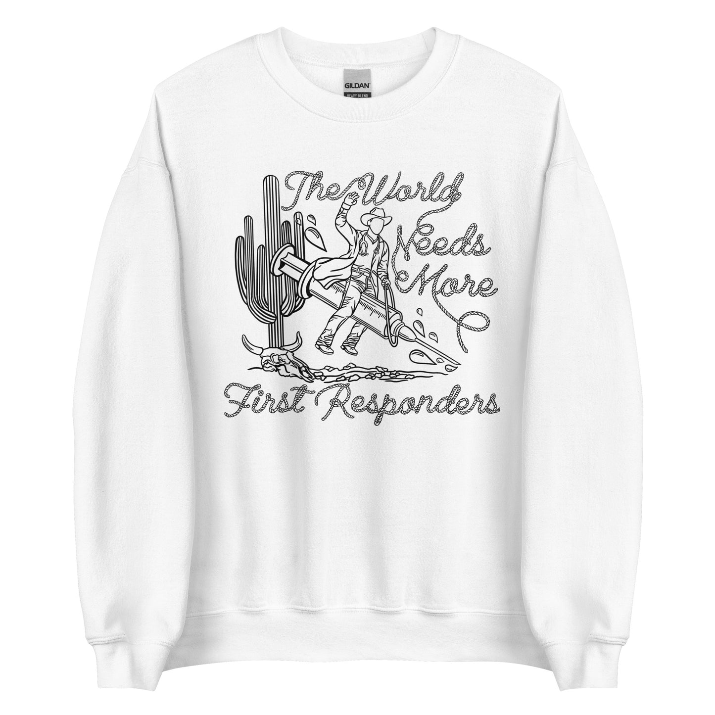 TWNM-First Responders Unisex Crewneck Light Colors