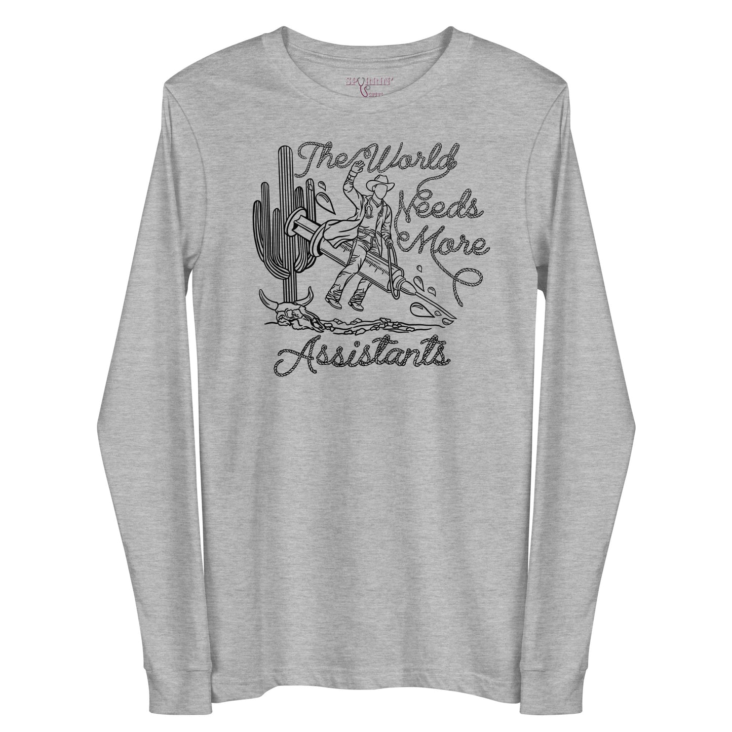 TWNM- Assistants Long Sleeve T-Shirt Light Colors