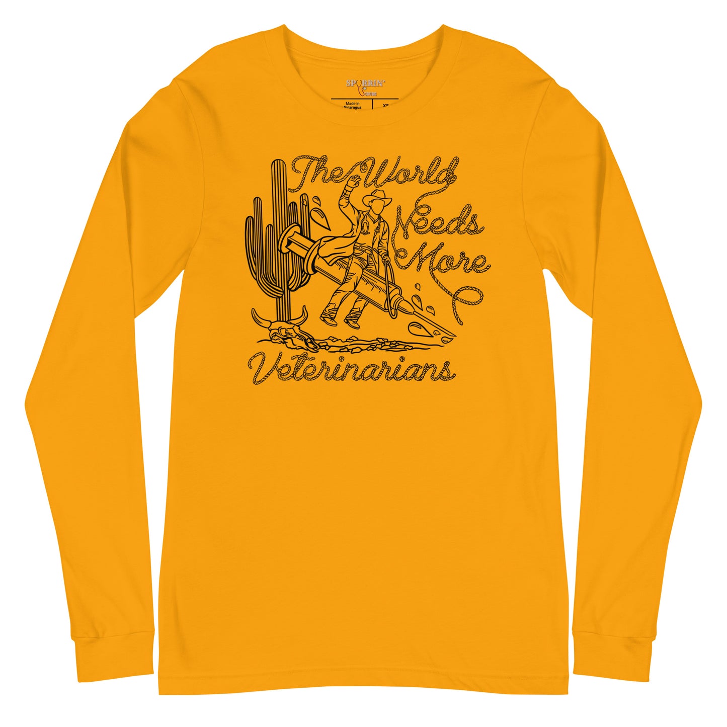 TWNM-Veterinarians Unisex Long Sleeve Tee Light Colors