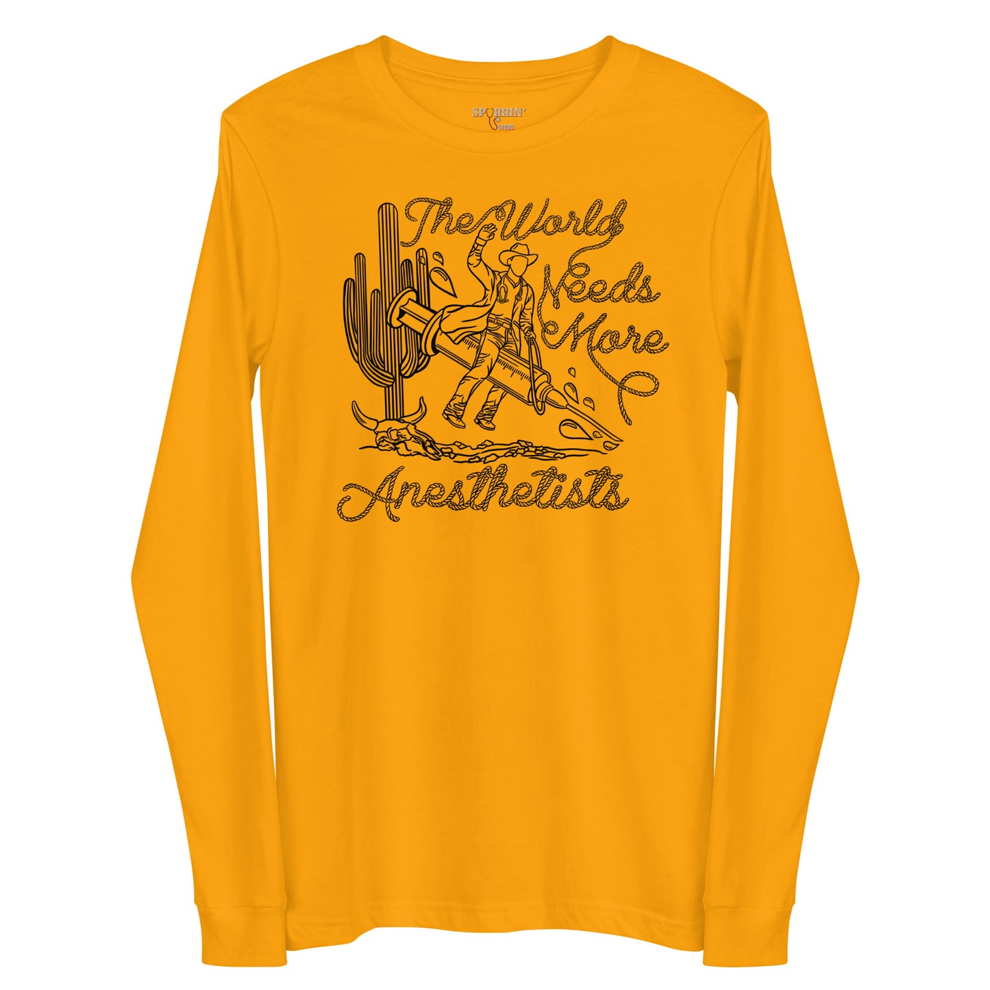 TWNM- Anesthetists Long Sleeve T-Shirt Light Colors