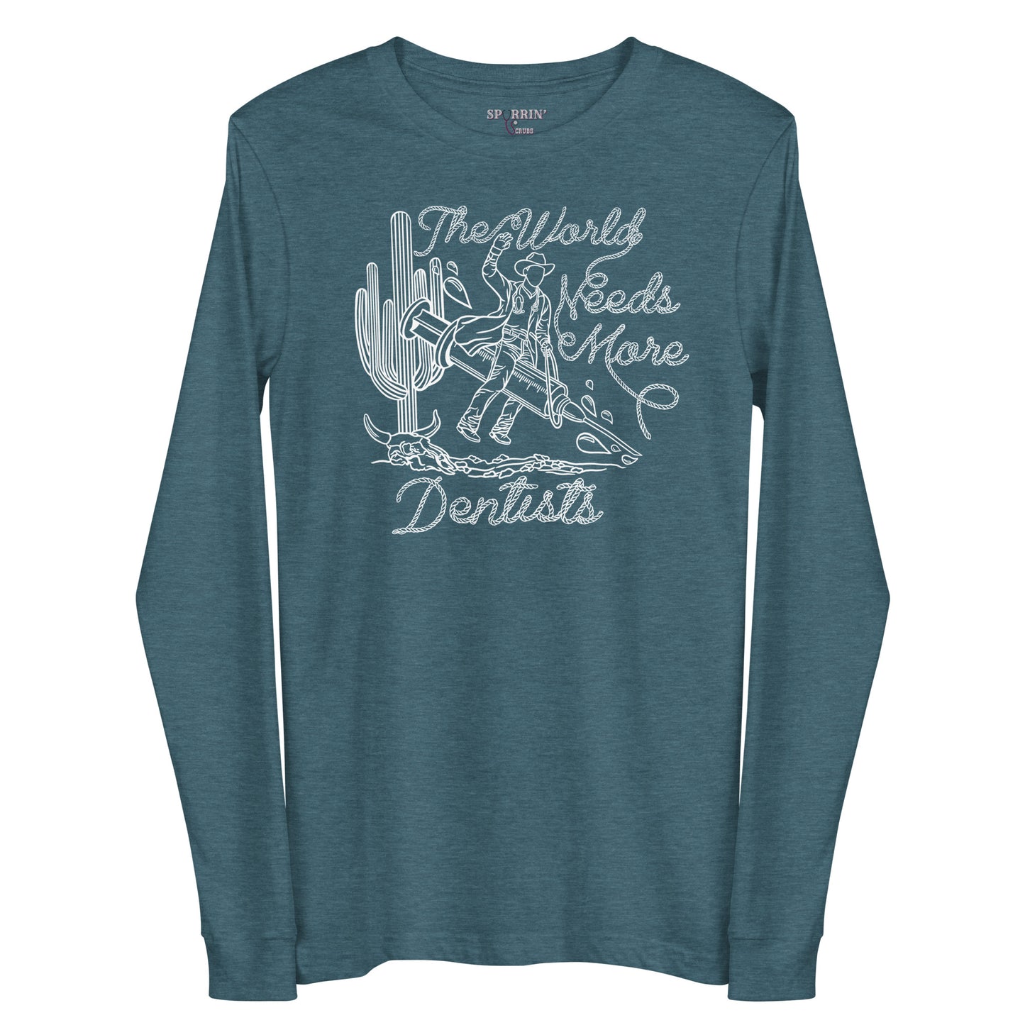 TWNM- Dentists Long Sleeve T-Shirt Dark Colors