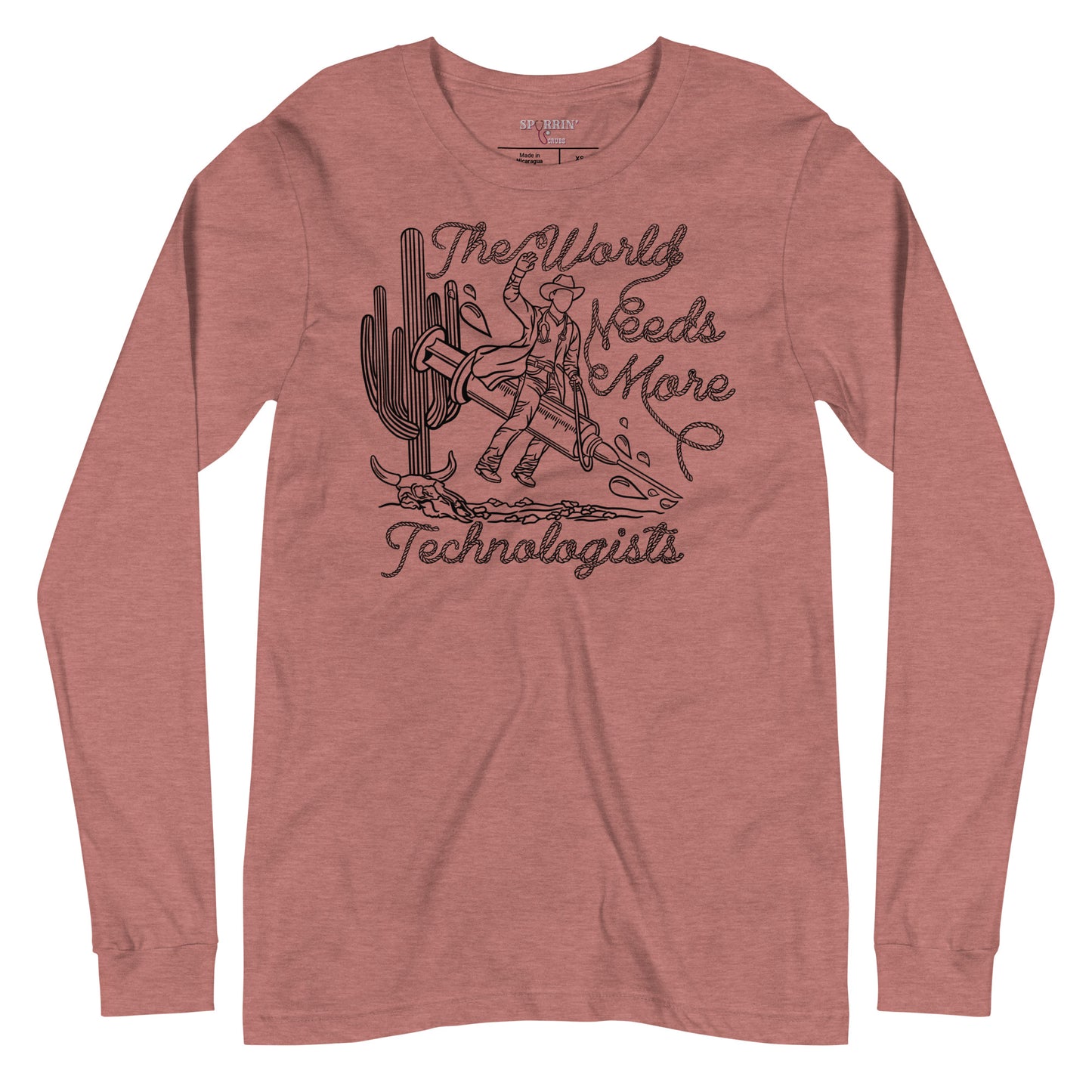 TWNM- Technologists Long Sleeve T-Shirt Light Colors