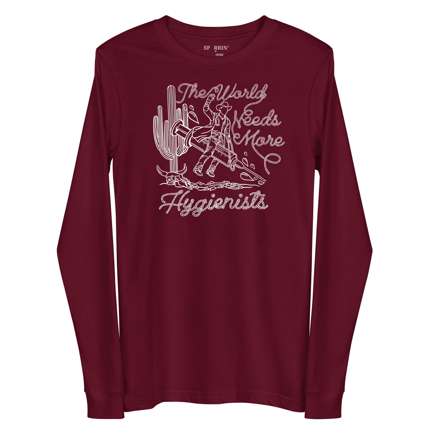 TWNM- Hygiensits Long Sleeve T-Shirt Dark Colors