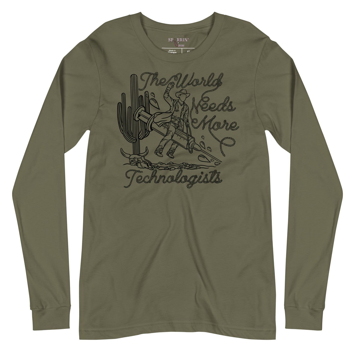 TWNM- Technologists Long Sleeve T-Shirt Light Colors