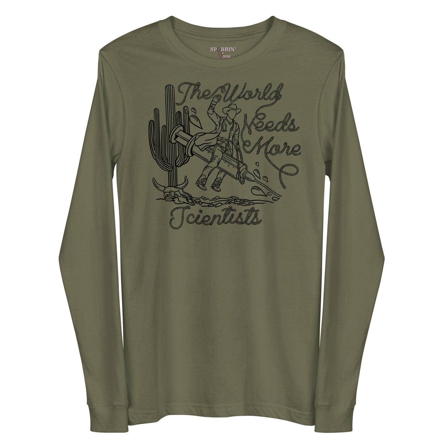 TWNM- Scientists Long Sleeve T-Shirt Light Colors