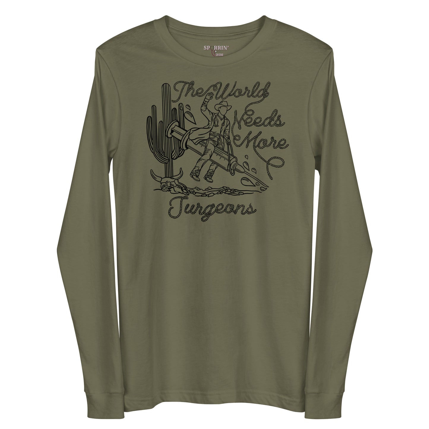 TWNM- Surgeons Long Sleeve T-Shirt Light Colors