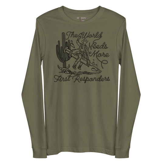 TWNM- First Responders Long Sleeve T-Shirt Light Colors