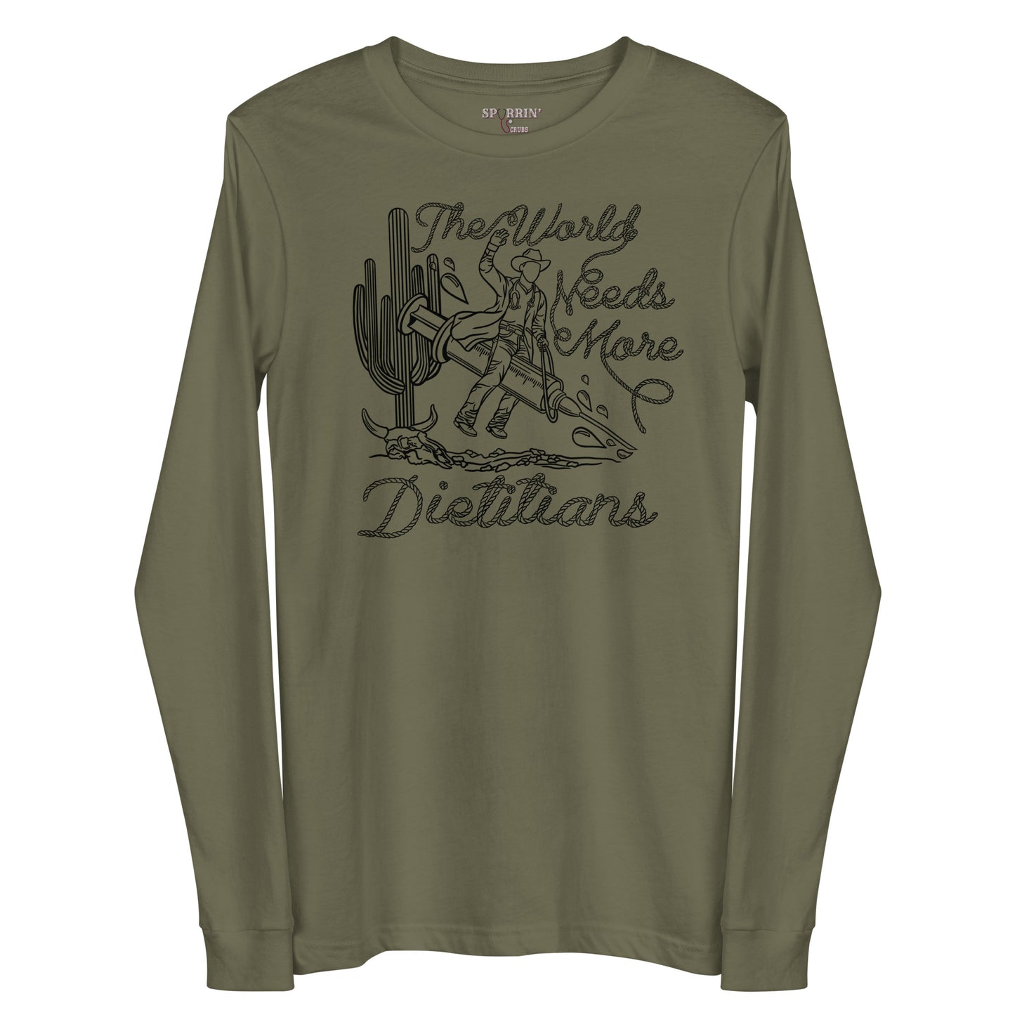 TWNM- Dietitians Long Sleeve T-Shirt Light Colors