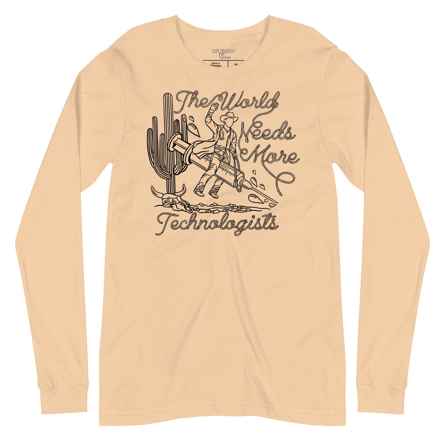 TWNM- Technologists Long Sleeve T-Shirt Light Colors