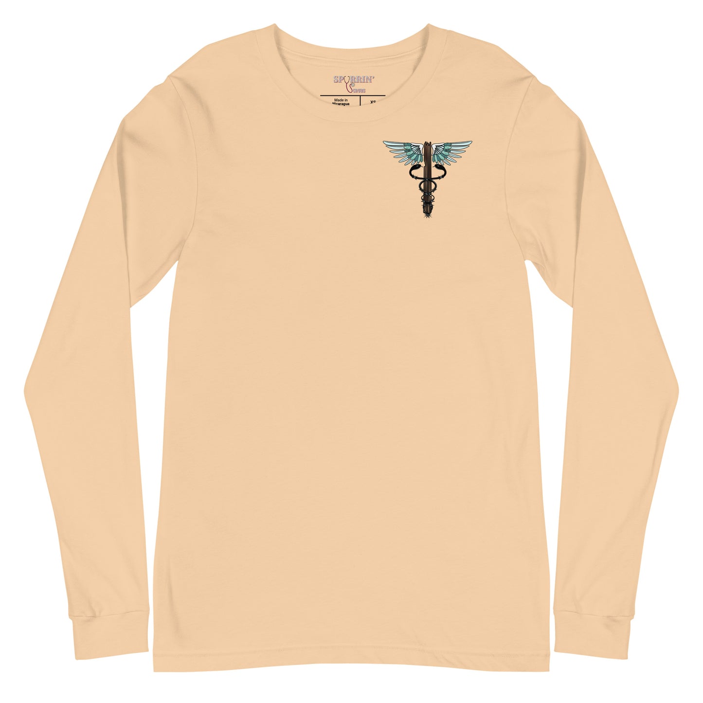 Cowgirl Caduceus- Unisex Long Sleeve Tee