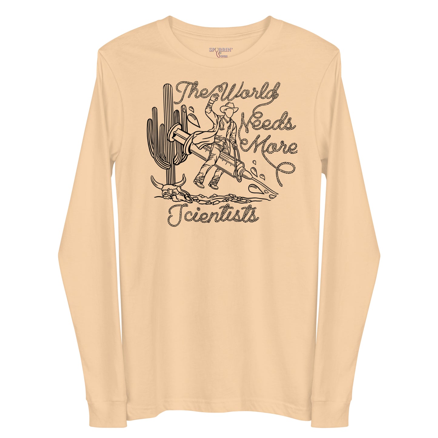 TWNM- Scientists Long Sleeve T-Shirt Light Colors