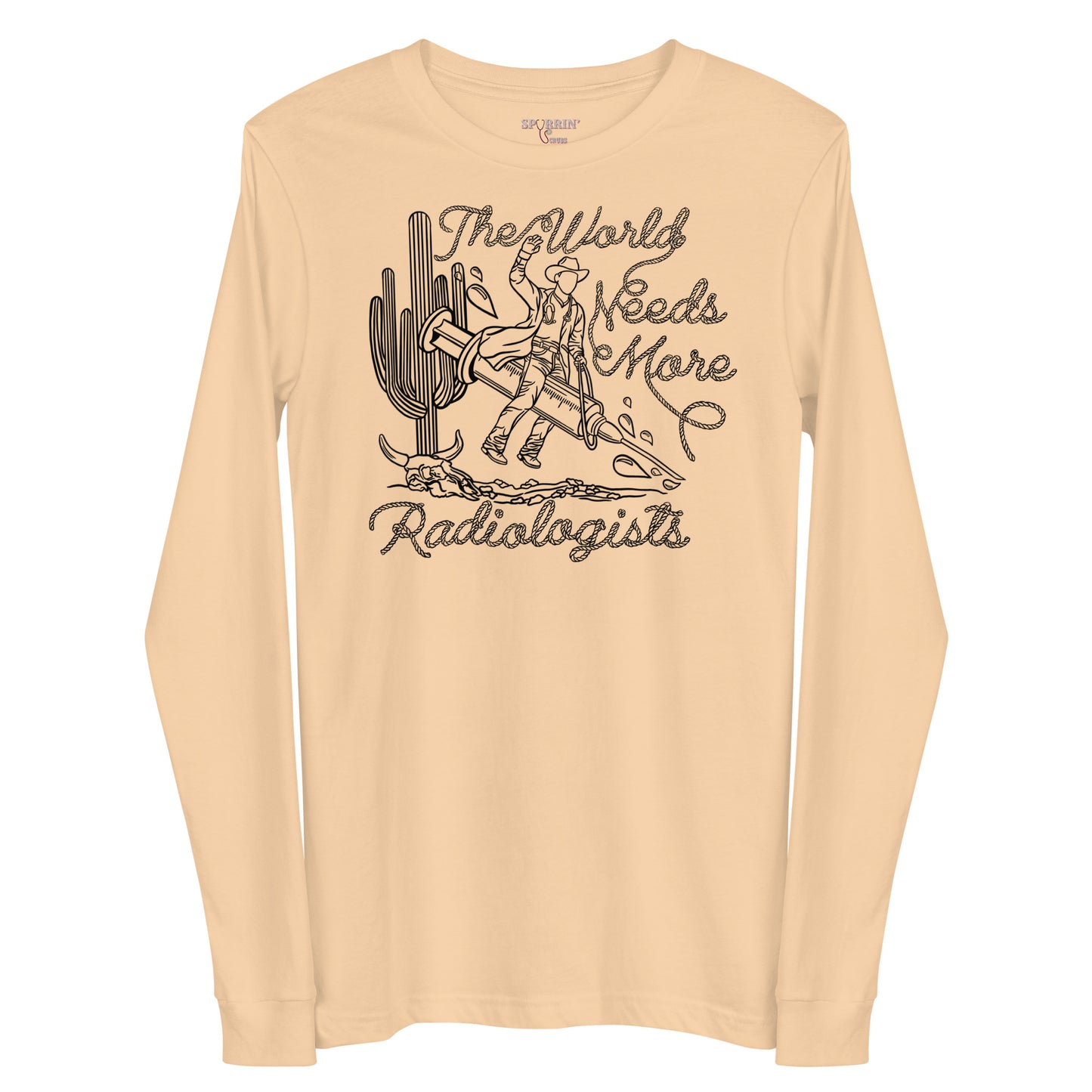 TWNM- Radiologists Long Sleeve T-Shirt Light Colors