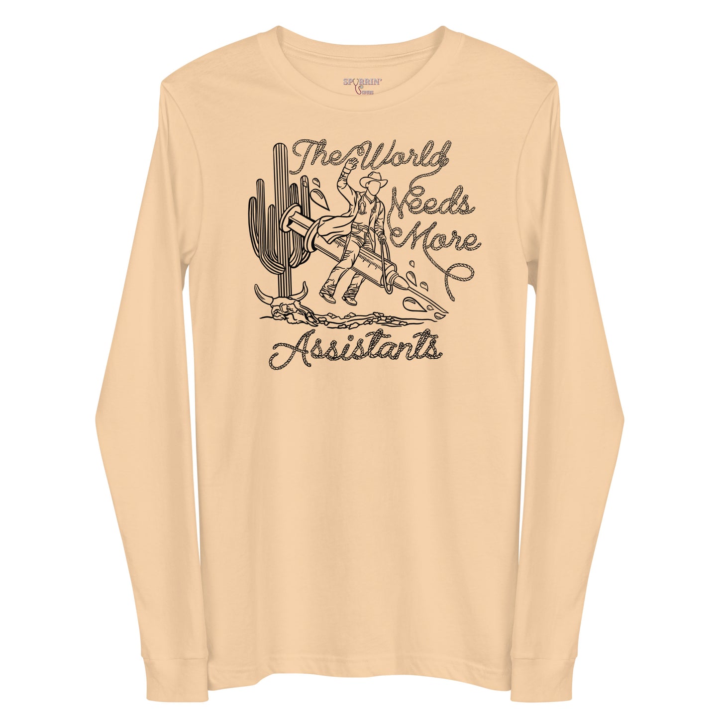 TWNM- Assistants Long Sleeve T-Shirt Light Colors