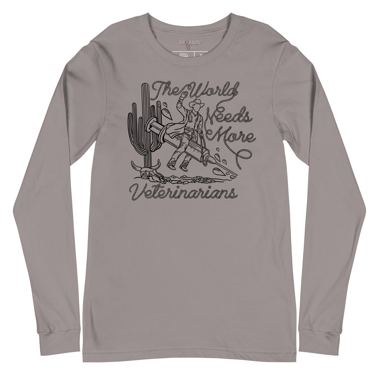 TWNM-Veterinarians Unisex Long Sleeve Tee Light Colors