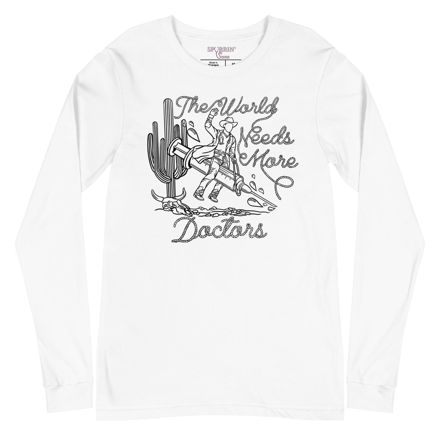 TWNM- Doctors Unisex Long Sleeve Tee Light Colors