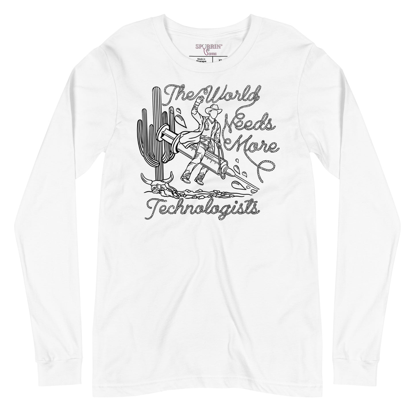 TWNM- Technologists Long Sleeve T-Shirt Light Colors