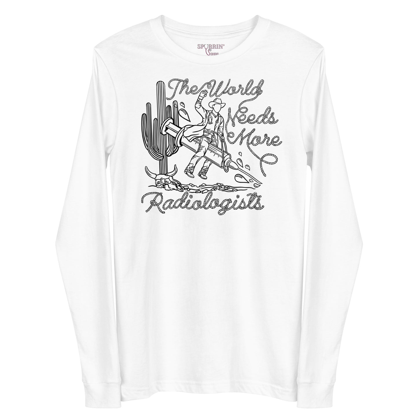 TWNM- Radiologists Long Sleeve T-Shirt Light Colors