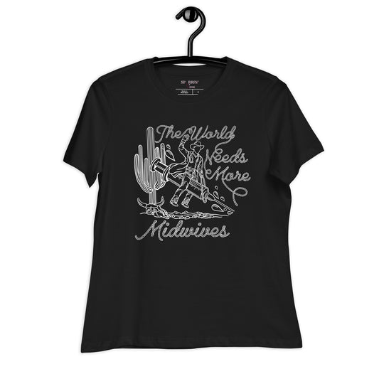 TWNM- Midwives Relaxed T- Shirt Dark Colors