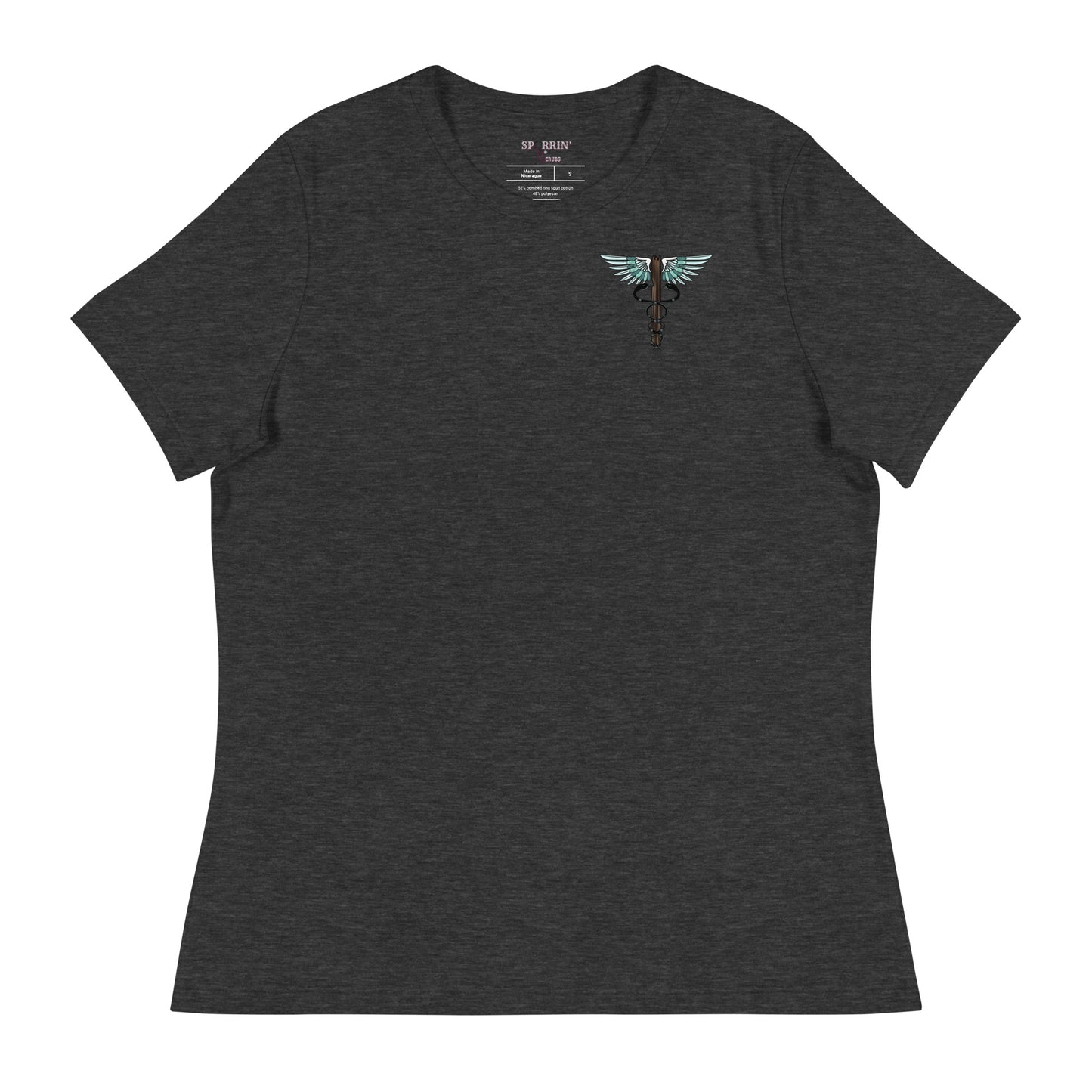 Cowgirl Caduceus- Women's Relaxed T-Shirt