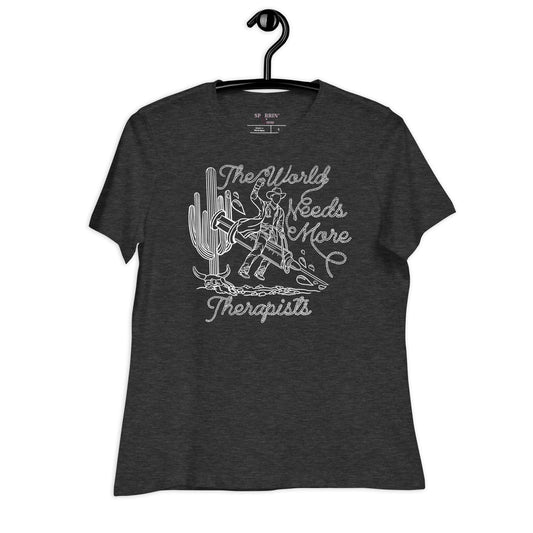 TWNM- Therapists Relaxed T- Shirt Dark Colors