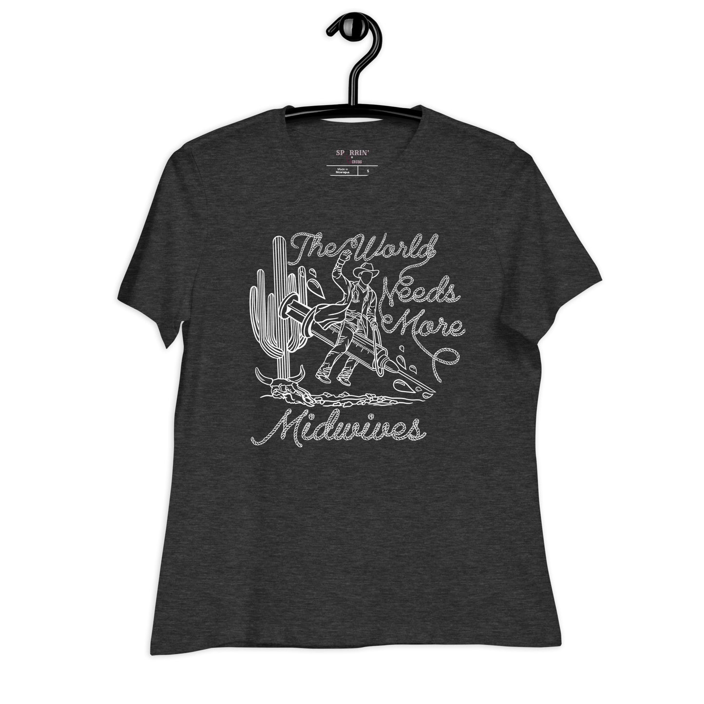TWNM- Midwives Relaxed T- Shirt Dark Colors