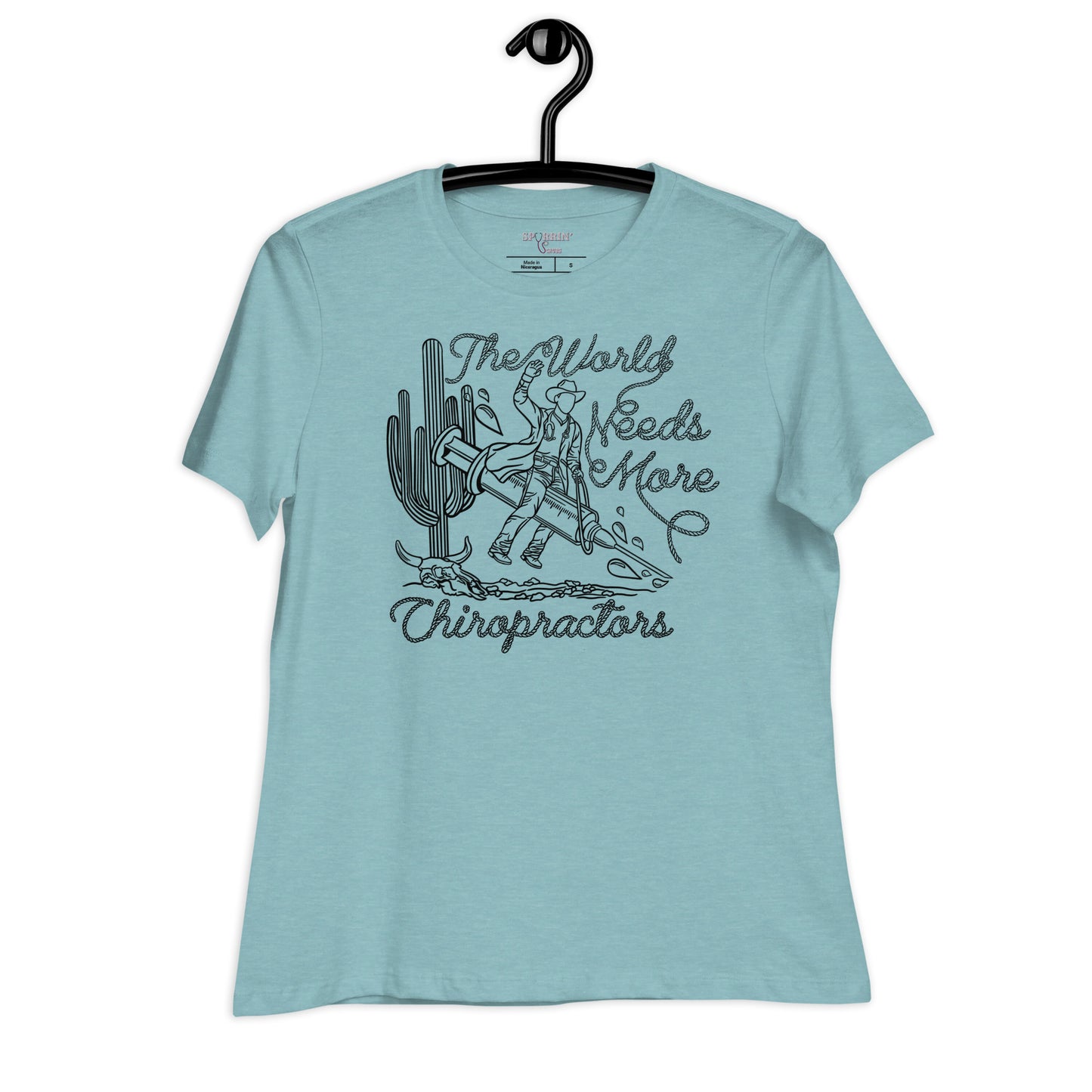 TWNM- Chiropractors Women's Relaxed T-Shirt Light Colors