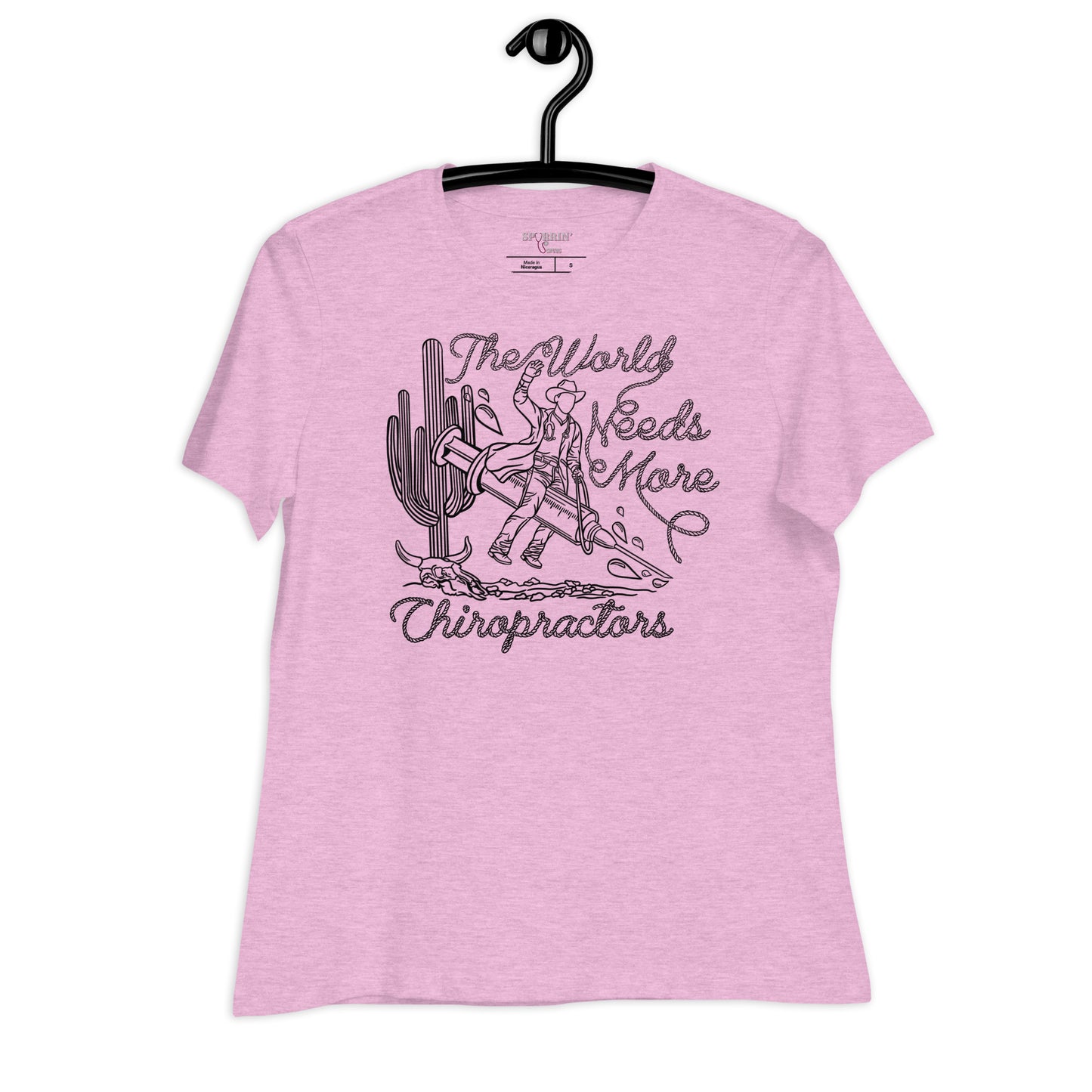 TWNM- Chiropractors Women's Relaxed T-Shirt Light Colors