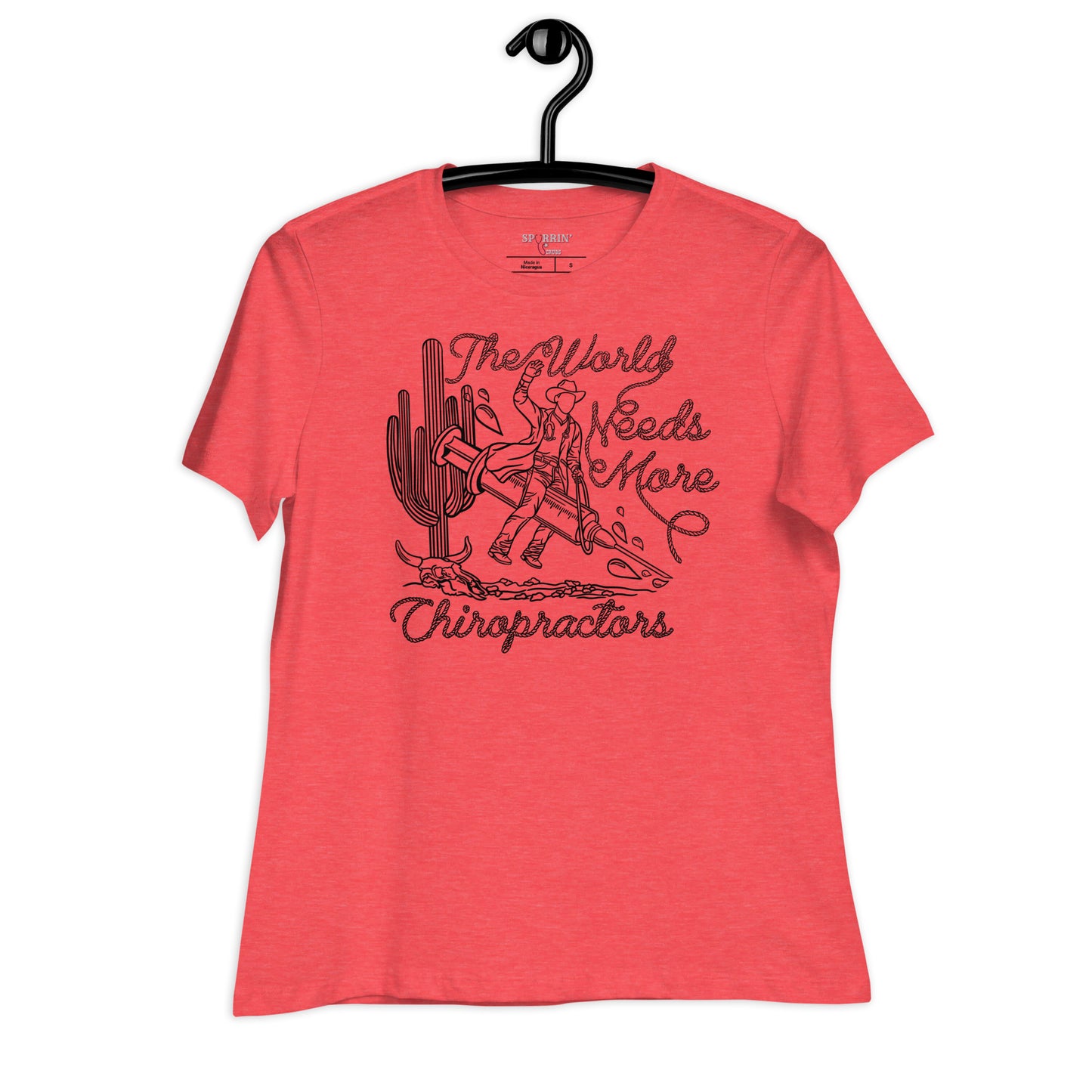 TWNM- Chiropractors Women's Relaxed T-Shirt Light Colors