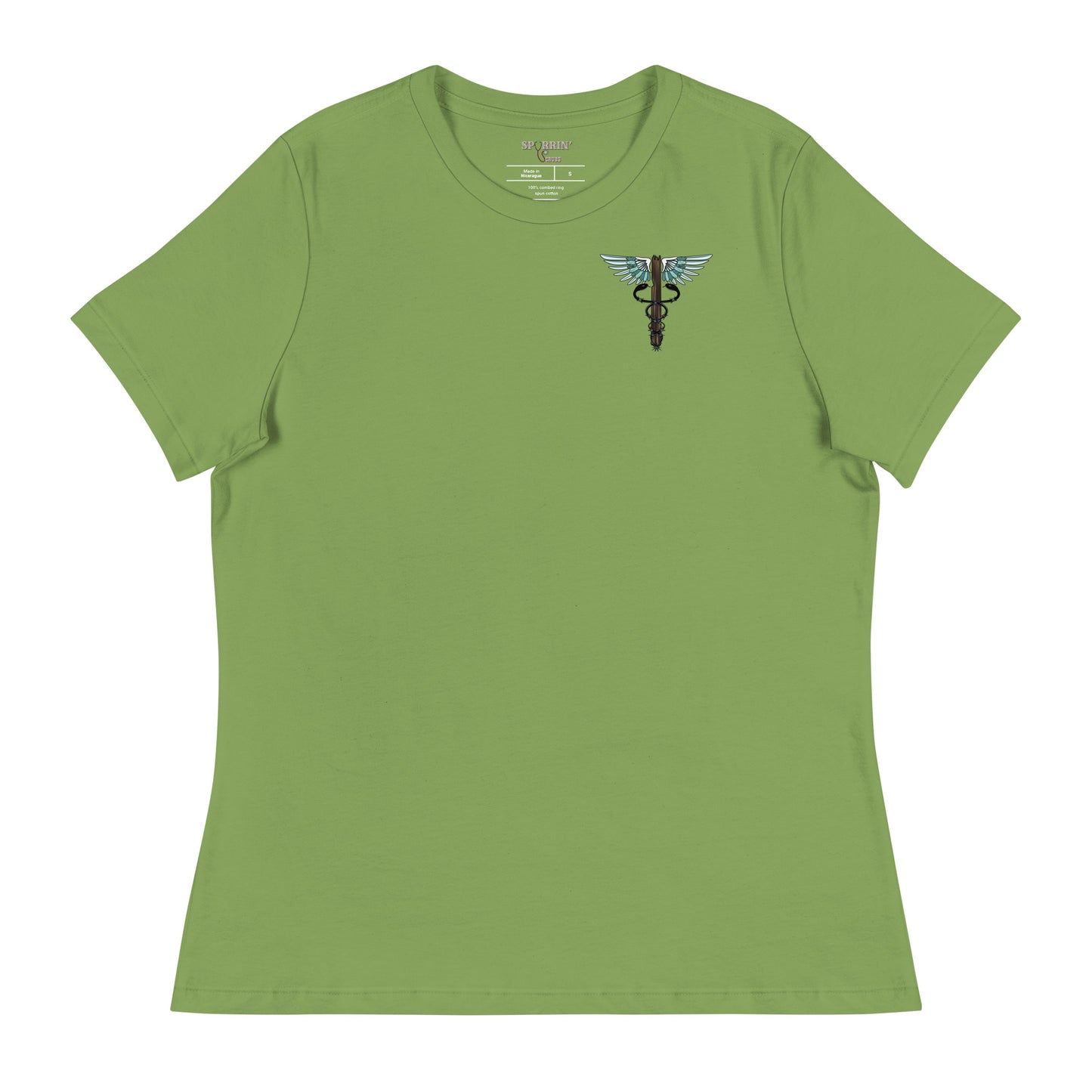 Cowgirl Caduceus- Women's Relaxed T-Shirt