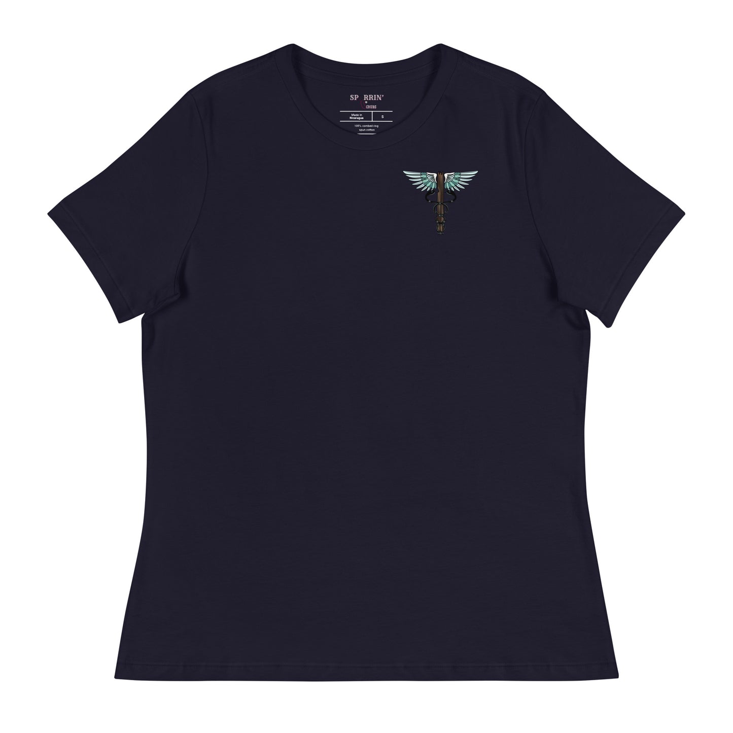 Cowgirl Caduceus- Women's Relaxed T-Shirt