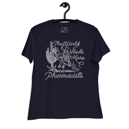 TWNM- Pharmacists Relaxed T- Shirt Dark Colors