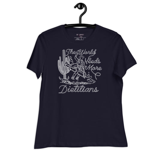 TWNM- Dietitians Relaxed T- Shirt Dark Colors