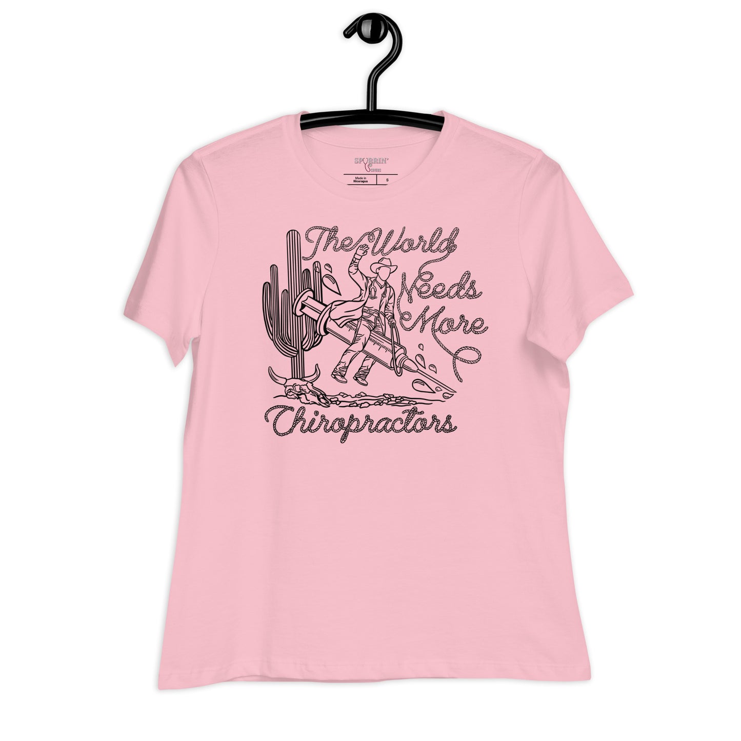 TWNM- Chiropractors Women's Relaxed T-Shirt Light Colors